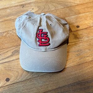 STL St Louis Cardinals New Era Beige and Black Baseball Hat